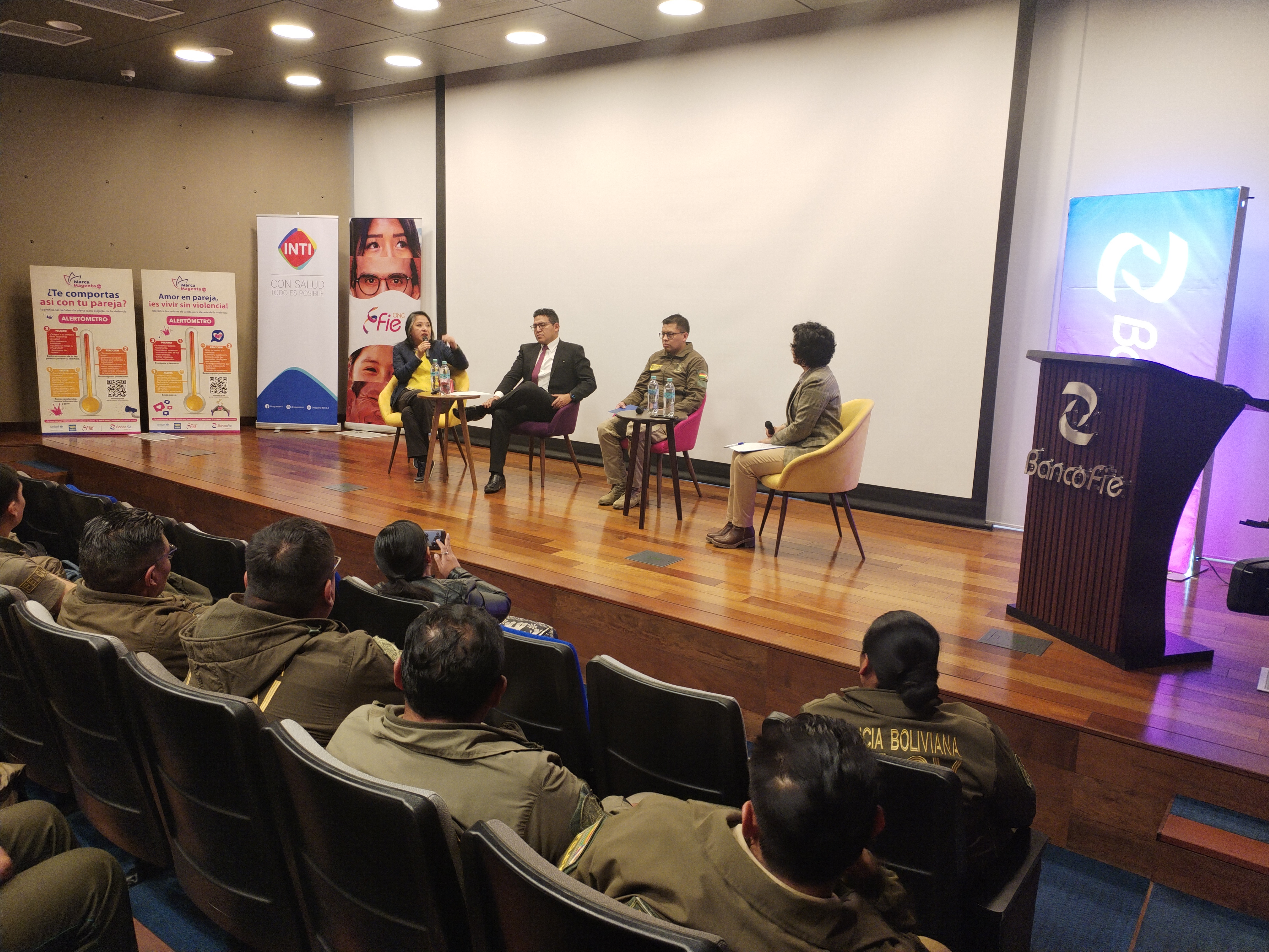 Banco FIE, ONG FIE y Droguería INTI, impulsan acciones de prevención de violencia